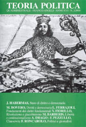 Artikel, La rivoluzione politica, come dovere morale, nel giacobinismo kantiano di Johann Adam Bergk, Franco Angeli