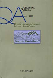 Fascículo, QA : Rivista dell'Associazione Rossi-Doria. Fascicolo 4, 2000, Franco Angeli