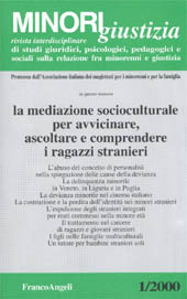 Artículo, Delinquenza minorile e criminalità organizzata nella Puglia, Franco Angeli