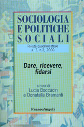 Heft, Sociologia e politiche sociali. Fascicolo 2, 2000, Franco Angeli