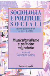 Heft, Sociologia e politiche sociali. Fascicolo 3, 2000, Franco Angeli