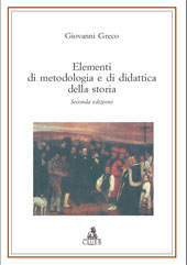 E-book, Elementi di metodologia e di didattica della storia, Greco, Giovanni, 1950-, CLUEB