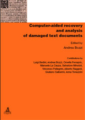 Kapitel, Blind restoration of degraded texts based on Wiener Filtering, CLUEB