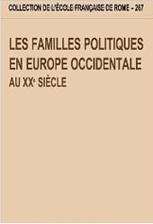 Kapitel, Le conseguenze della Seconda Guerra mondiale e della nascita del mondo bipolare sulle famiglie politiche europee, École française de Rome