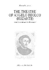 E-book, The theatre of Angelo Beolco (Ruzante) : text, context and performance, Longo