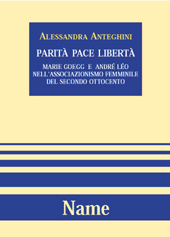 E-book, Parità, pace, libertà : Marie Goegg e André Léo nell'associazionismo femminile del secondo Ottocento, Name