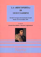 eBook, La riscoperta di Guicciardini : atti del convegno internazionale di studi, Torino, 14-15 novembre 1997, Name