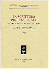 Capitolo, Corsi di italiano scritto e professionale : l'esperienza pisana, L.S. Olschki