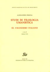 Chapter, Metrica umanistica, Edizioni di storia e letteratura