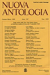 Zeitschrift, Nuova antologia, Le Monnier