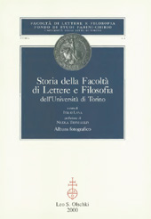 E-book, Storia della Facoltà di lettere e filosofia dell'Università di Torino, L.S. Olschki