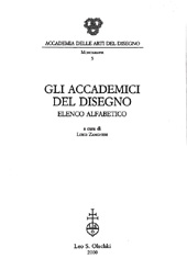 E-book, Gli Accademici del disegno : elenco alfabetico, L.S. Olschki