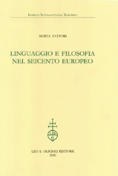 E-book, Linguaggio e filosofia nel Seicento europeo, Fattori, Marta, 1942-, L.S. Olschki