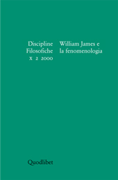 Fascículo, Discipline filosofiche : X, 2, 2000, Quodlibet