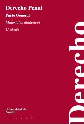 E-book, Derecho penal : parte general : materiales didácticos, Universidad de Deusto
