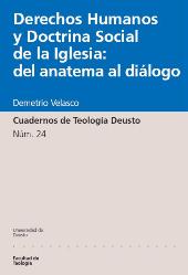 E-book, Derechos humanos y doctrina social de la iglesia : del anatema di diálogo, Velasco, Demetrio, Universidad de Deusto