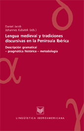 Chapter, Variedad de tradiciones discursivas en origenes del Español de Menéndez Pidal, Iberoamericana Vervuert