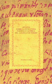 E-book, Apuntes sobre la estructura paródica y satírica del Lazarillo de Tormes, Zimic, Stanislas, Iberoamericana Vervuert