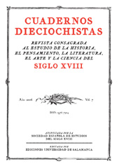 Article, La Patria : monólogo representado en el teatro de Cádiz (el 19 de marzo de 1812) : edición, introducción y notas, Ediciones Universidad de Salamanca