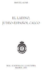 E-book, El ladino, judeo-español calco, Real Academia de la Historia
