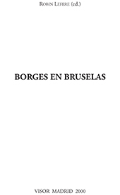 E-book, Borges en Bruselas, Visor Libros