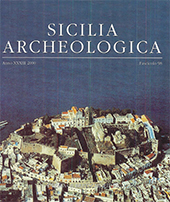 Artículo, Osservazioni sulla produzione metallurgica in Sicilia nell'Antica Età del Bronzo, "L'Erma" di Bretschneider