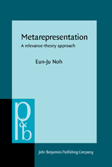 E-book, Metarepresentation, Noh, Eun-Ju, John Benjamins Publishing Company
