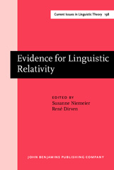 E-book, Evidence for Linguistic Relativity, John Benjamins Publishing Company