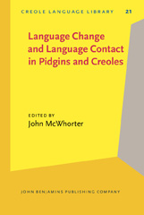 E-book, Language Change and Language Contact in Pidgins and Creoles, John Benjamins Publishing Company