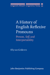 E-book, A History of English Reflexive Pronouns, Gelderen, Elly, John Benjamins Publishing Company