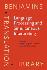 E-book, Language Processing and Simultaneous Interpreting, John Benjamins Publishing Company