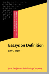 E-book, Essays on Definition, John Benjamins Publishing Company