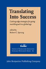 eBook, Translating Into Success, John Benjamins Publishing Company
