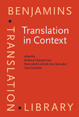 E-book, Translation in Context, John Benjamins Publishing Company