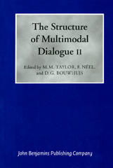 eBook, The Structure of Multimodal Dialogue II, John Benjamins Publishing Company