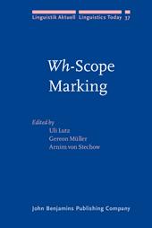 E-book, Wh-Scope Marking, John Benjamins Publishing Company