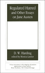 E-book, Regulated Hatred and Other Essays on Jane Austen, Harding, D. W., Bloomsbury Publishing