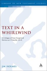 E-book, Text in a Whirlwind, Holmes, J.M., Bloomsbury Publishing