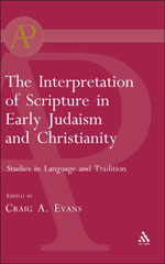 E-book, The Interpretation of Scripture in Early Judaism and Christianity, Bloomsbury Publishing