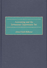 E-book, Accounting and the Investment Opportunity Set, Riahi-Belkaoui, Ahmed, Bloomsbury Publishing