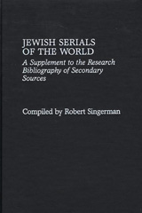 E-book, Jewish Serials of the World, Bloomsbury Publishing