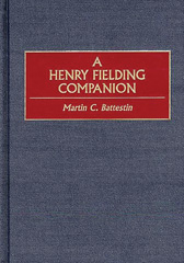 E-book, A Henry Fielding Companion, Battestin, Martin C., Bloomsbury Publishing
