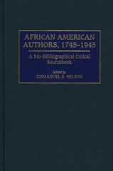 eBook, African American Authors, 1745-1945, Bloomsbury Publishing
