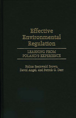 E-book, Effective Environmental Regulation, Bloomsbury Publishing