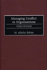 E-book, Managing Conflict in Organizations, Rahim, M. Afzalur, Bloomsbury Publishing