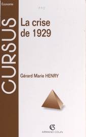 E-book, La crise de 1929, Armand Colin (réédition numérique FeniXX)