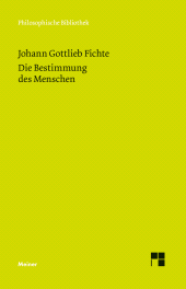E-book, Die Bestimmung des Menschen, Felix Meiner Verlag