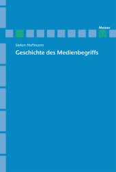 E-book, Geschichte des Medienbegriffs, Felix Meiner Verlag