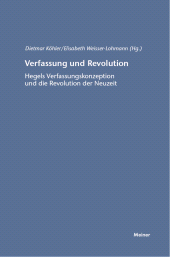 E-book, Verfassung und Revolution, Felix Meiner Verlag