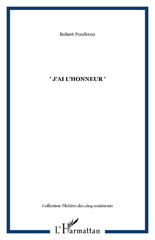 E-book, J'ai l'honneur, L'Harmattan